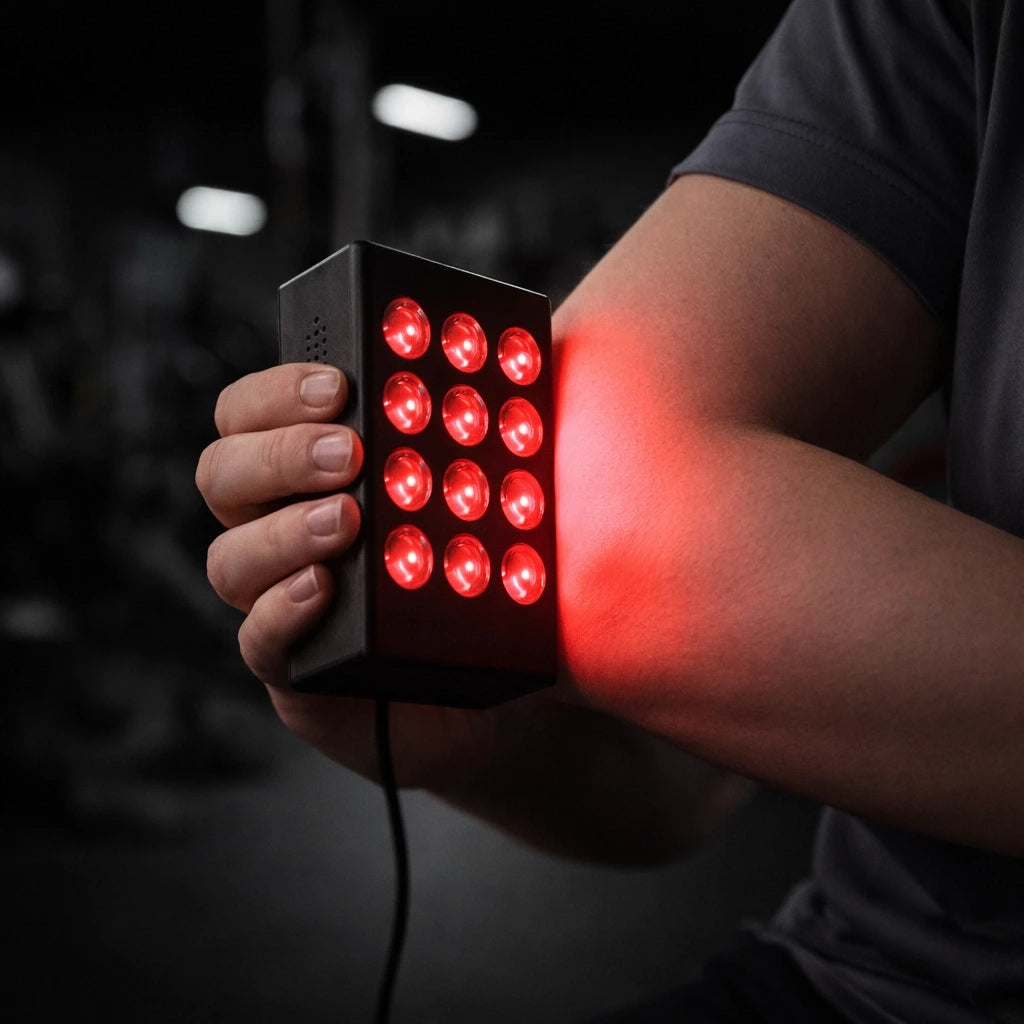 Lumovex portable LED panel angled product view