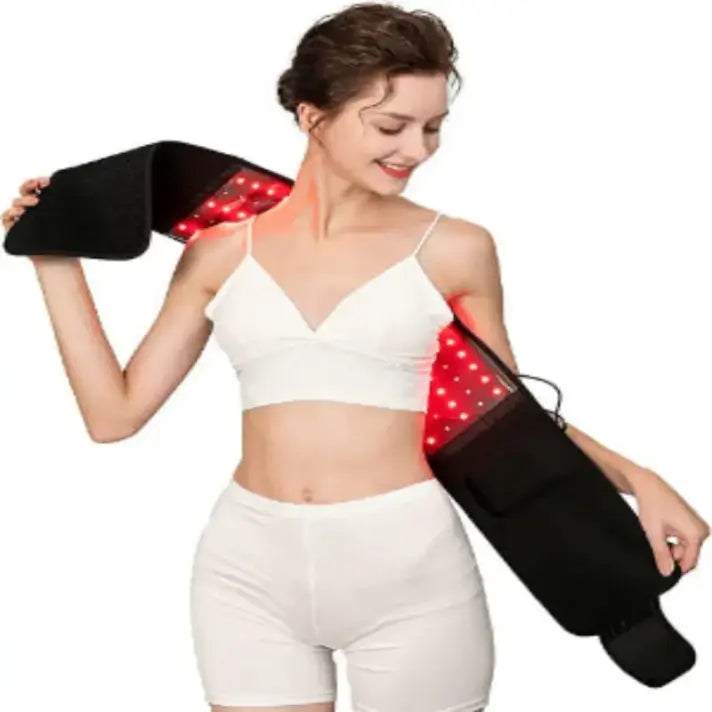 Lumovex red light therapy belt for core and lower back use